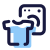 Floating laundry icon