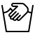 Floating laundry icon